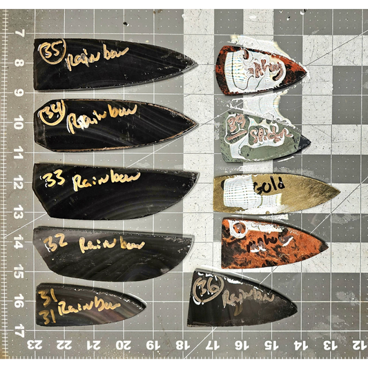 Page 4 Obsidian Preforms, Flintknapping Slabs.