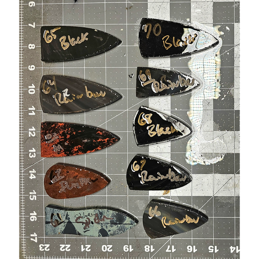 Page 7 Obsidian Preforms, Flintknapping Slabs.