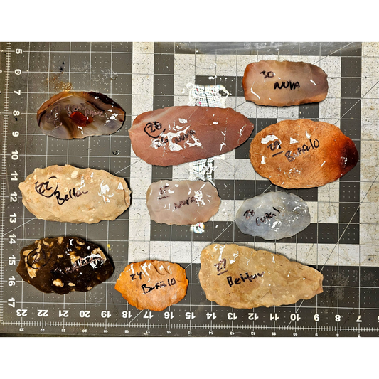 Page 3 Bifaces, Flintknapping Stone, Flint , Chert