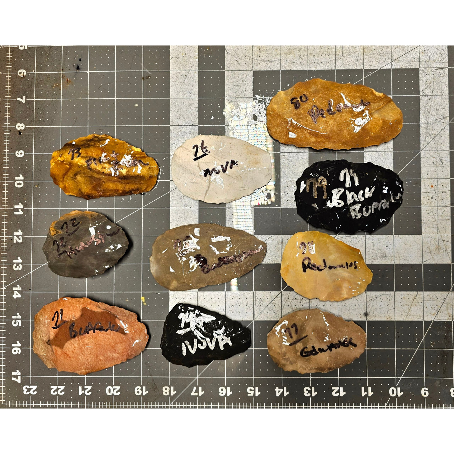 Page 8 Bifaces, Flintknapping Stone, Flint , Chert