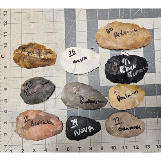 Page 8 Bifaces, Flintknapping Stone, Flint , Chert