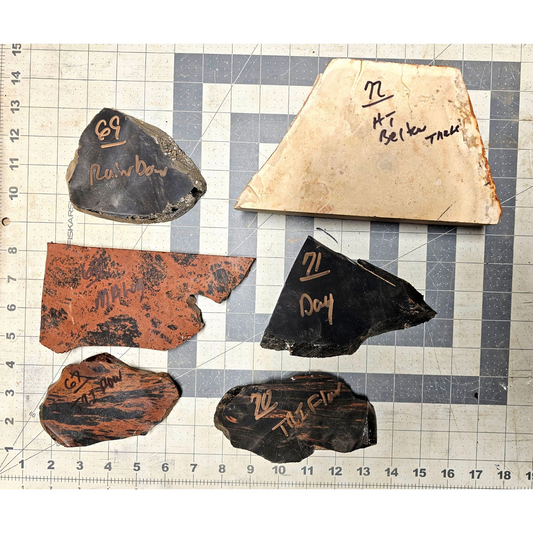 Page 12 Percussion Slabs, Flintknapping Percussion Slabs