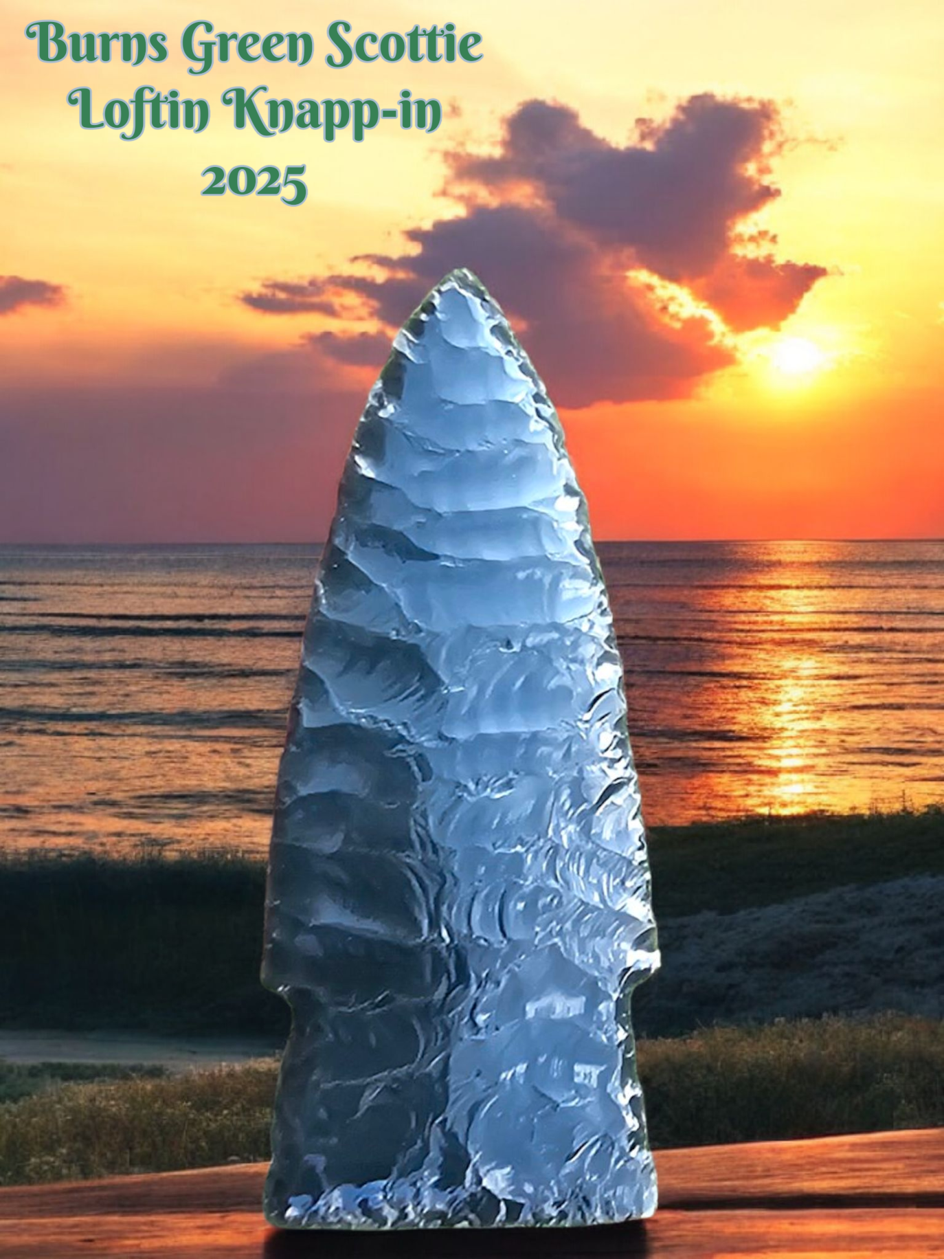 Page 3, Scottsbluff, Hardin, Dagger, Holland Performs,Flintknapping Slabs.