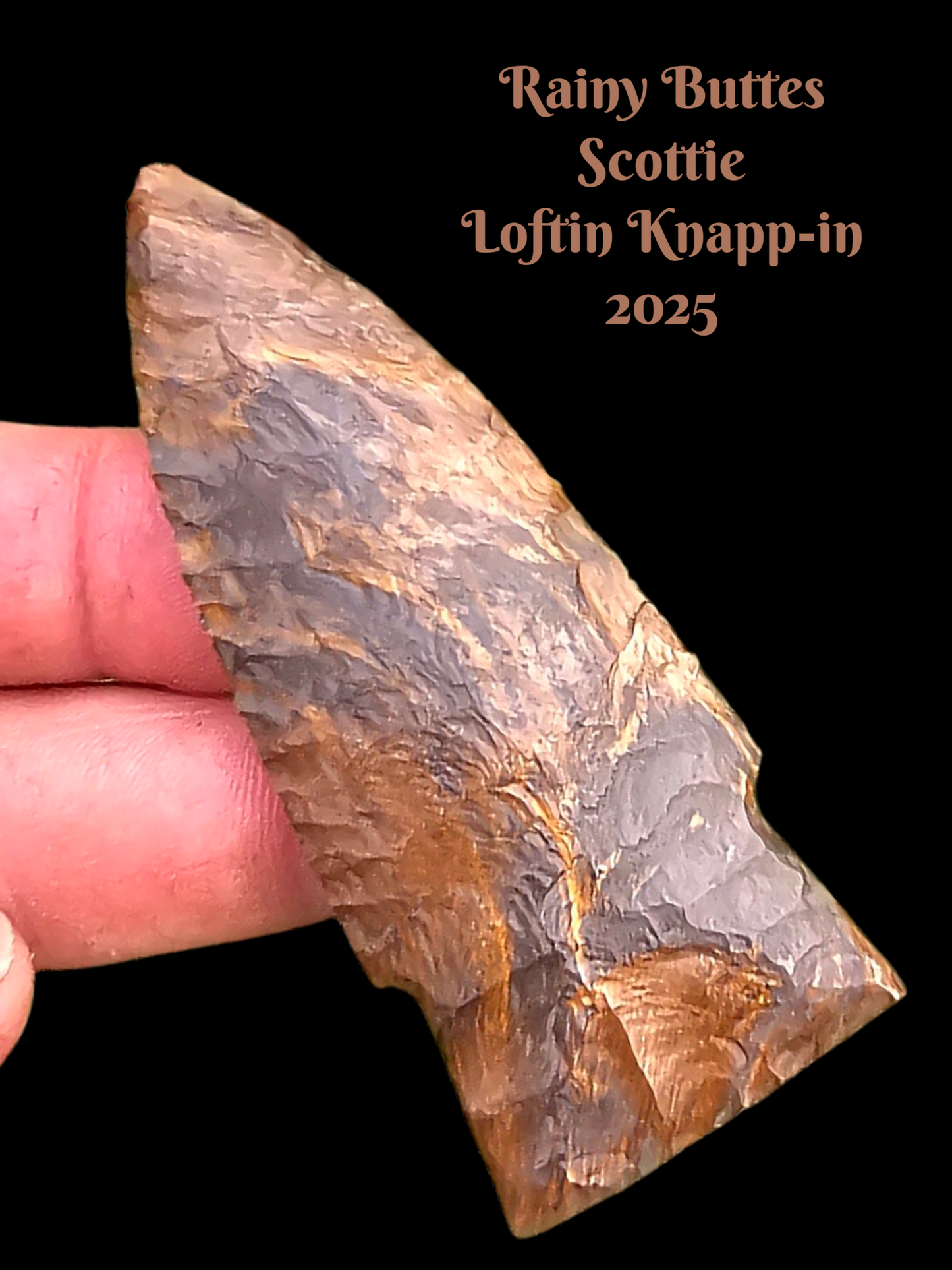 Page 3, Scottsbluff, Hardin, Dagger, Holland Performs,Flintknapping Slabs.