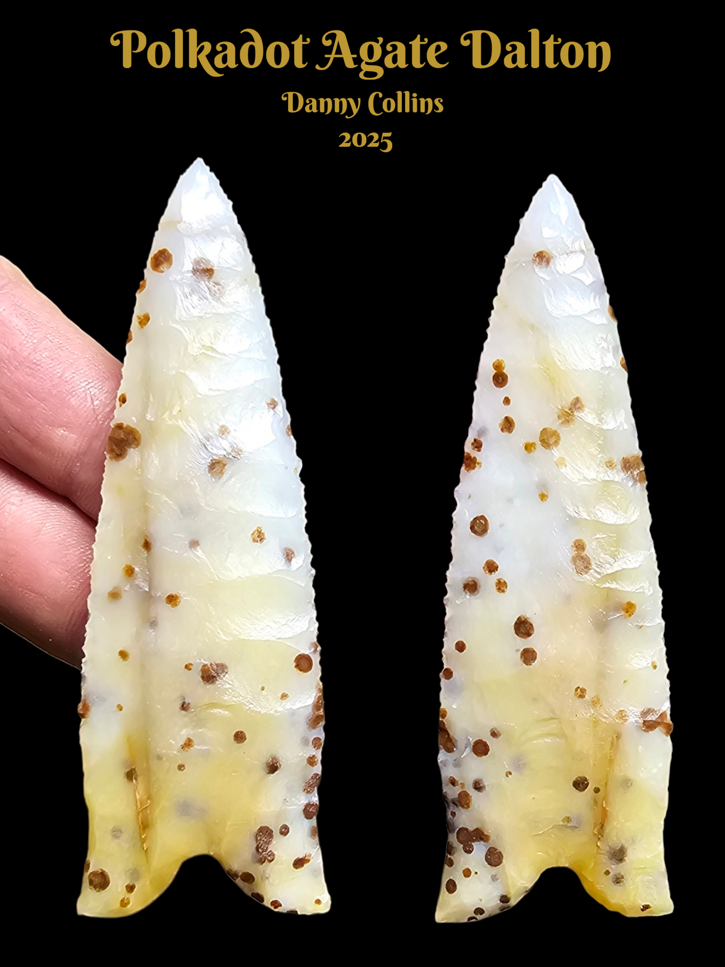 Page 5, Polkadot Agate Preforms,Flintknapping Slabs.