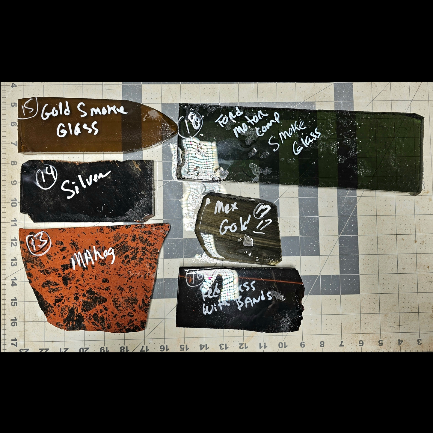 Page 3 Percussion Slabs, Flintknapping Percussion Slabs