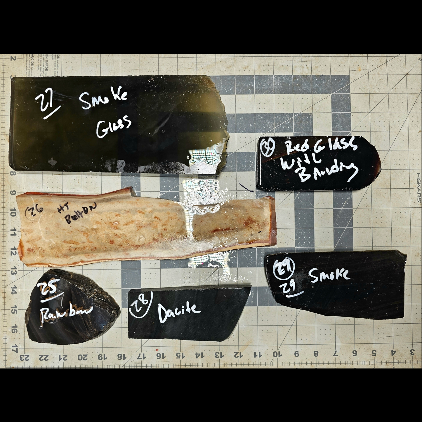 Page 5 Percussion Slabs, Flintknapping Percussion Slabs