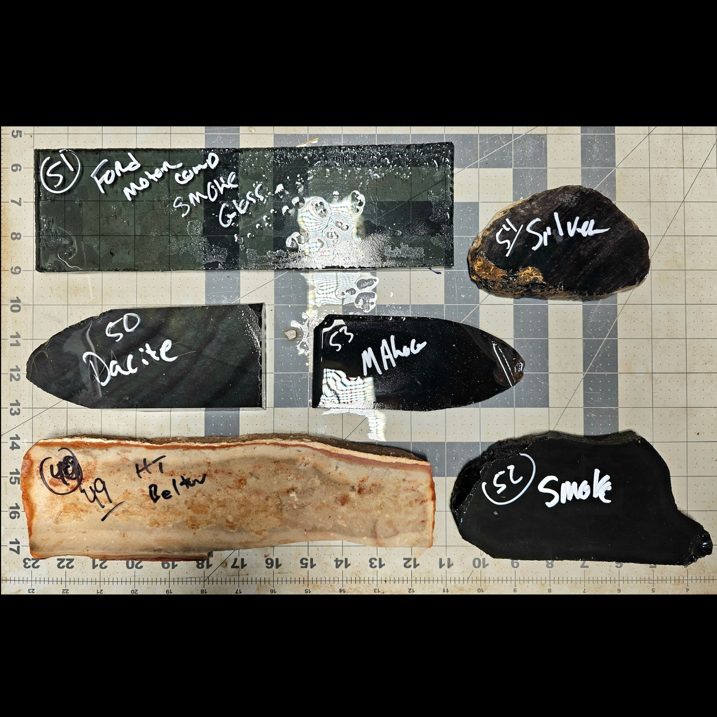 Page 9 Percussion Slabs, Flintknapping Percussion Slabs