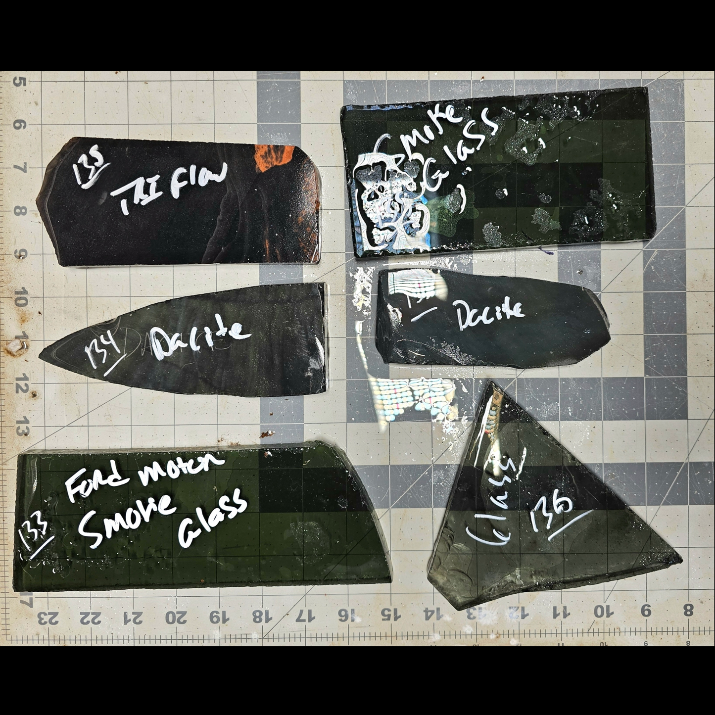 Page 23 Percussion Slabs, Flintknapping Percussion Slabs