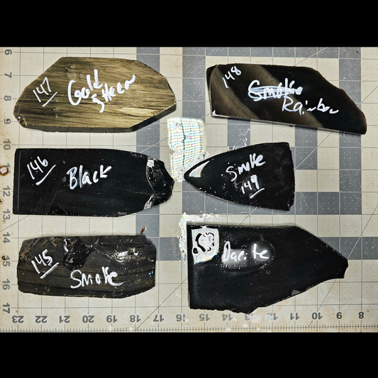 Page 25 Percussion Slabs, Flintknapping Percussion Slabs