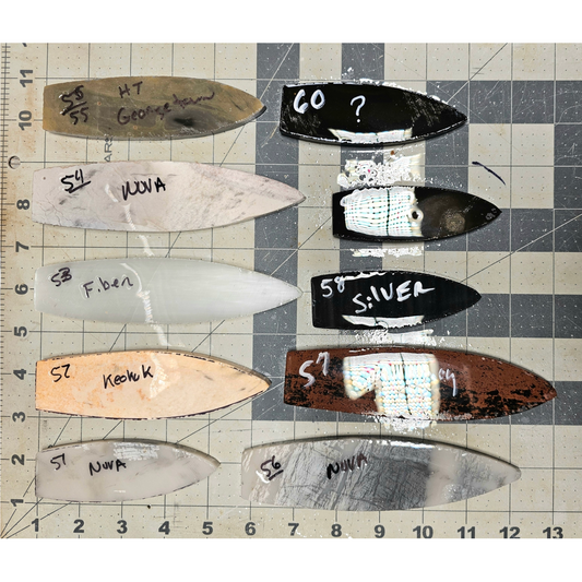 Page 6 Agate Basin Preforms,Flintknapping Slabs.