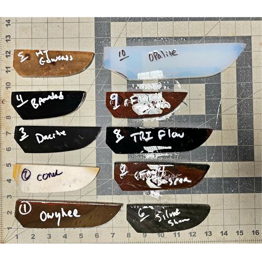 Page 1, Knife Blade Preforms,Flintknapping Slabs.