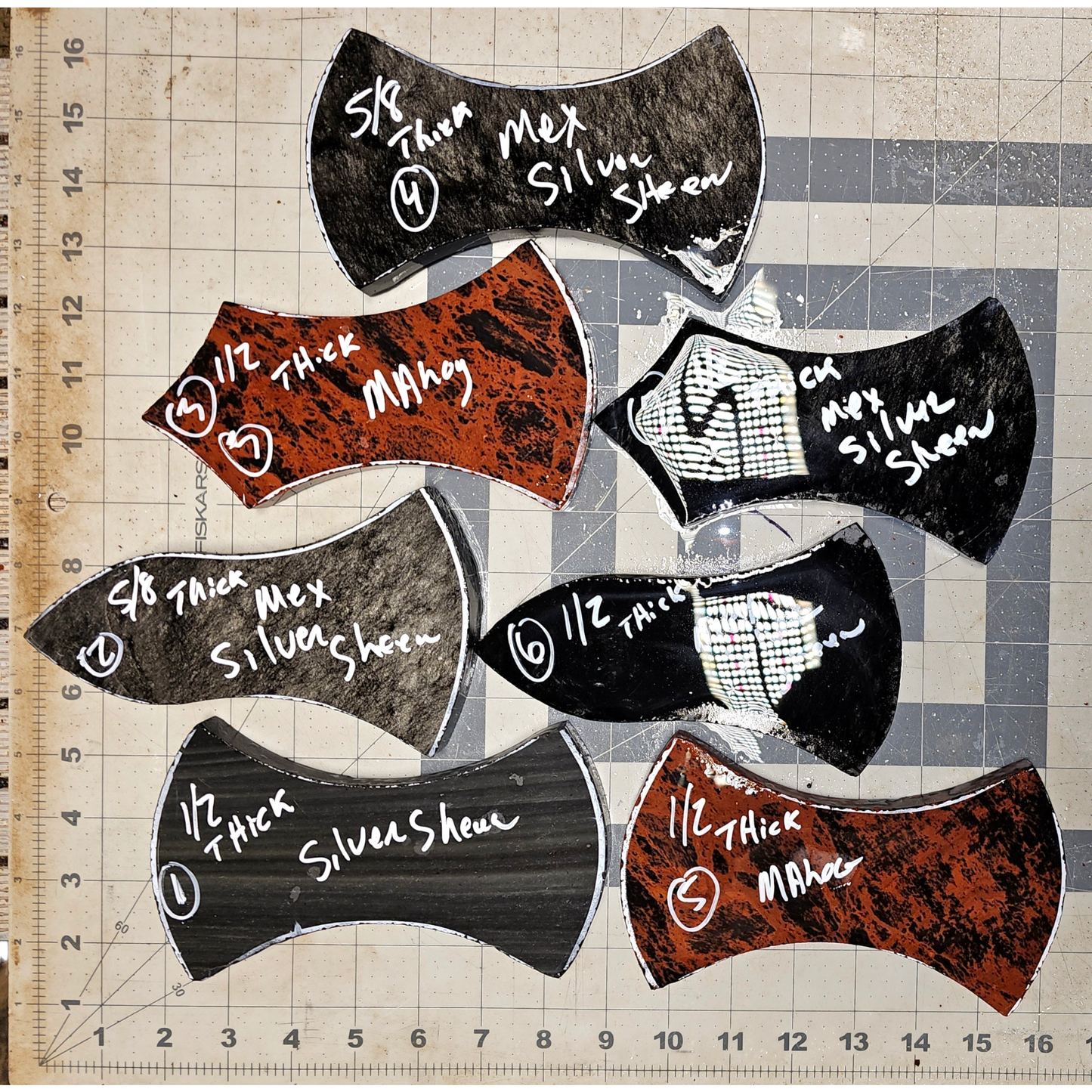 Page 1 Tomahawk / War Club Preforms, Flintknapping Slabs