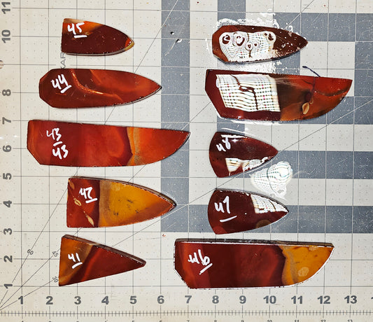 Page 5 Mookite Preforms, Flintknapping Slabs.