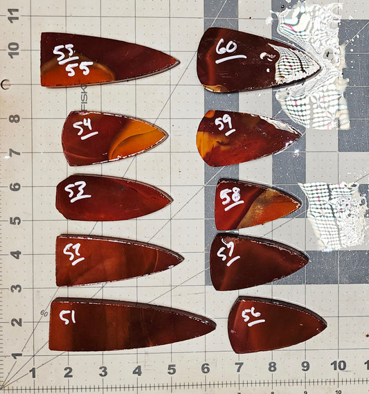 Page 6 Mookite Preforms, Flintknapping Slabs.