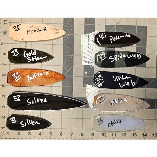 Page 4 Dovetail Preforms,Flintknapping Slabs.