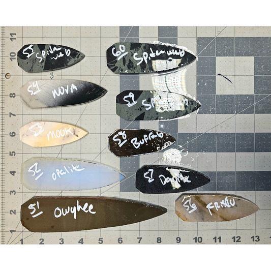 Page 6 Dovetail Preforms,Flintknapping Slabs.