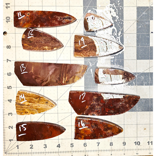Page 2, Alibates Preforms,Flintknapping Slabs.