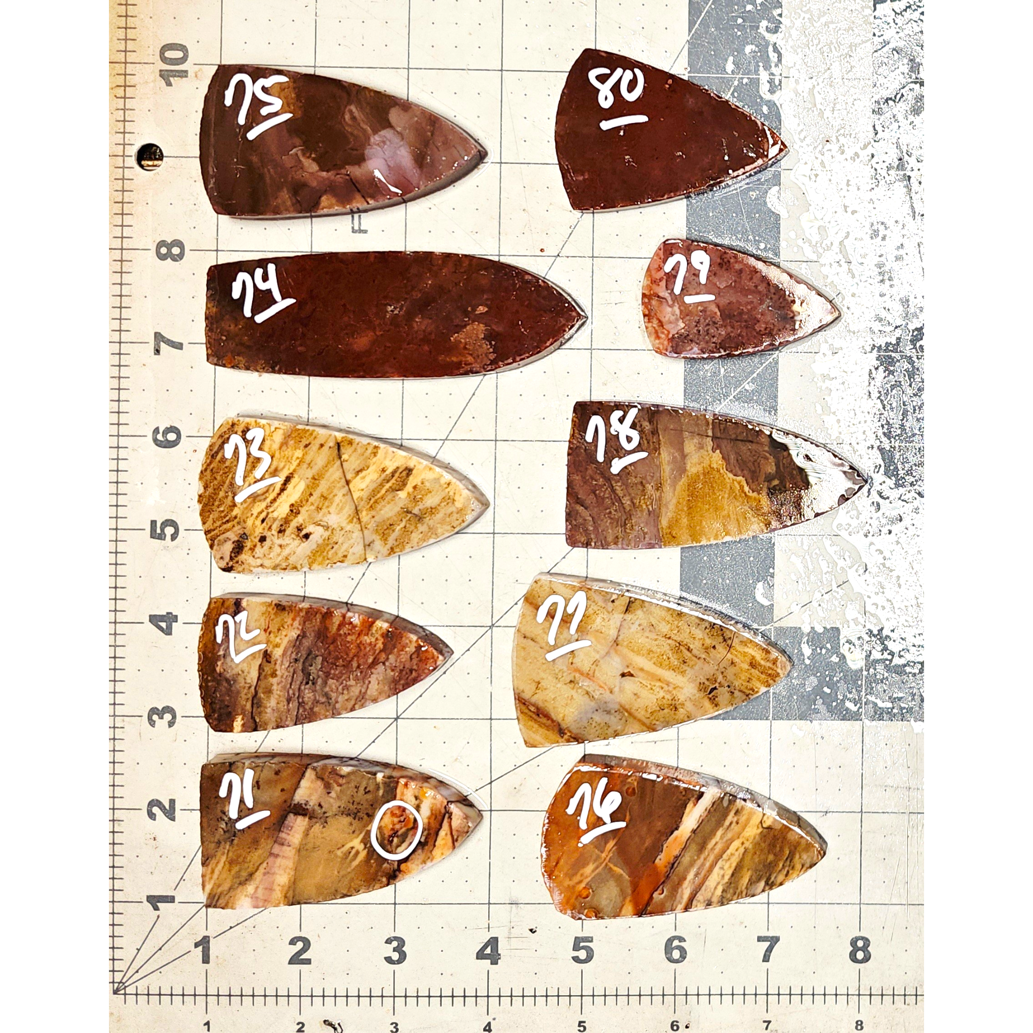 Page 8, Alibates Preforms,Flintknapping Slabs. – Flintknapping traditions