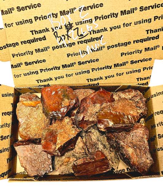 4.2 LBS Of Lavic Jasper, Box #2