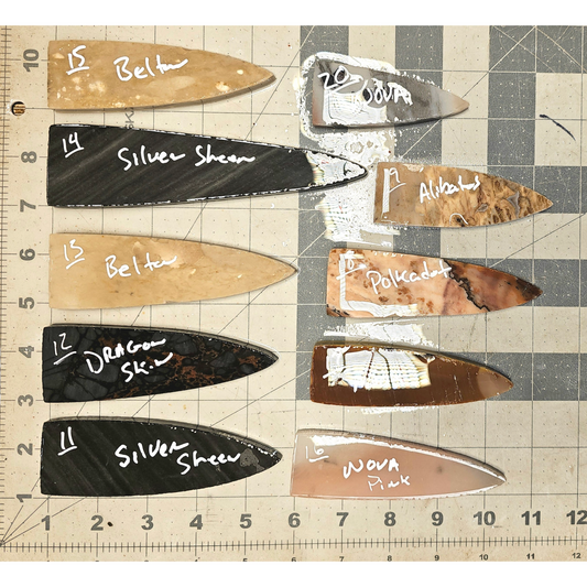 Page 2 Dalton Preforms,Flintknapping Slabs.