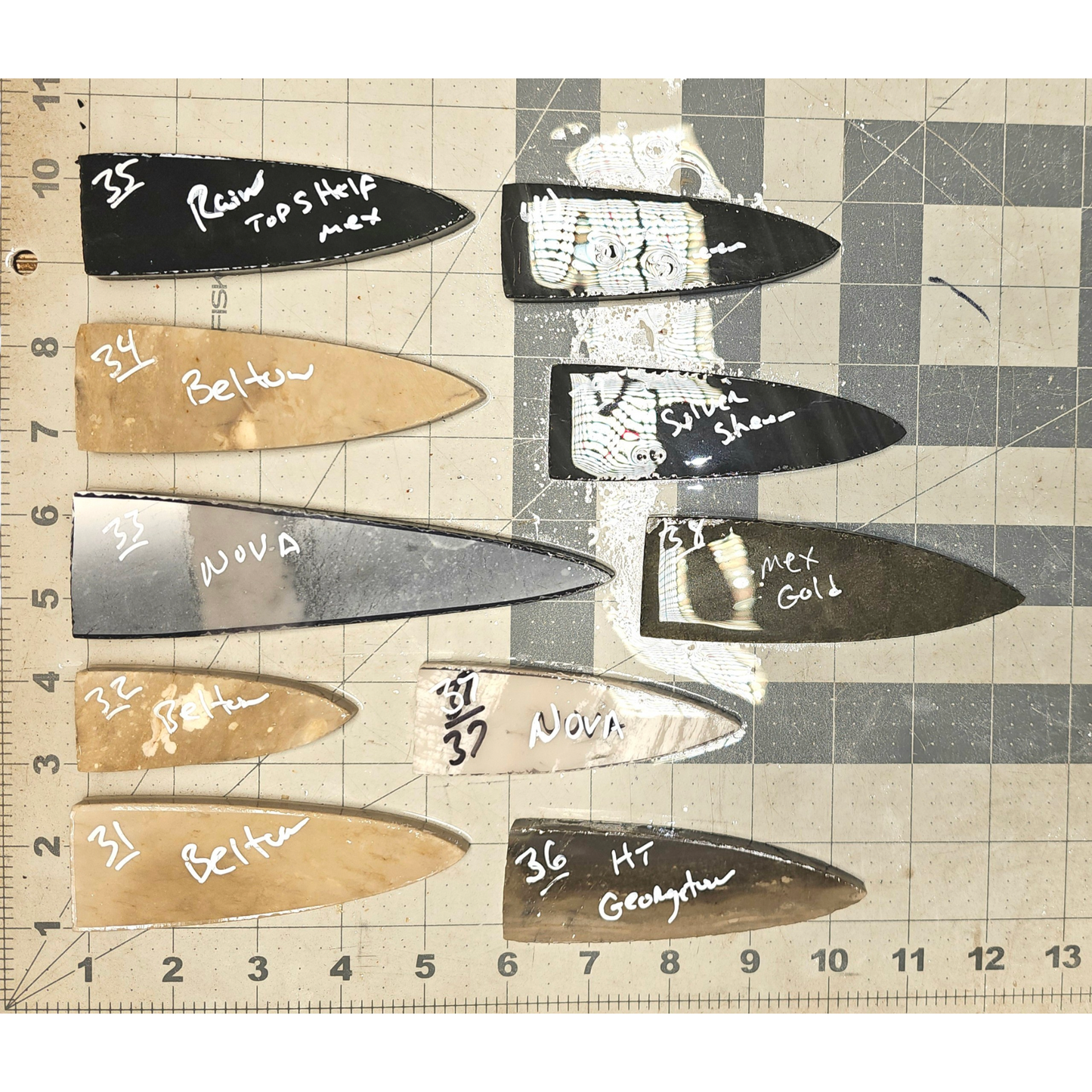 Page 4 Dalton Preforms, Flintknapping Slabs.