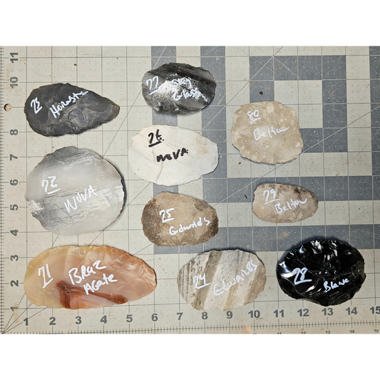 Page 8 Bifaces, Flintknapping Stone, Flint , Chert