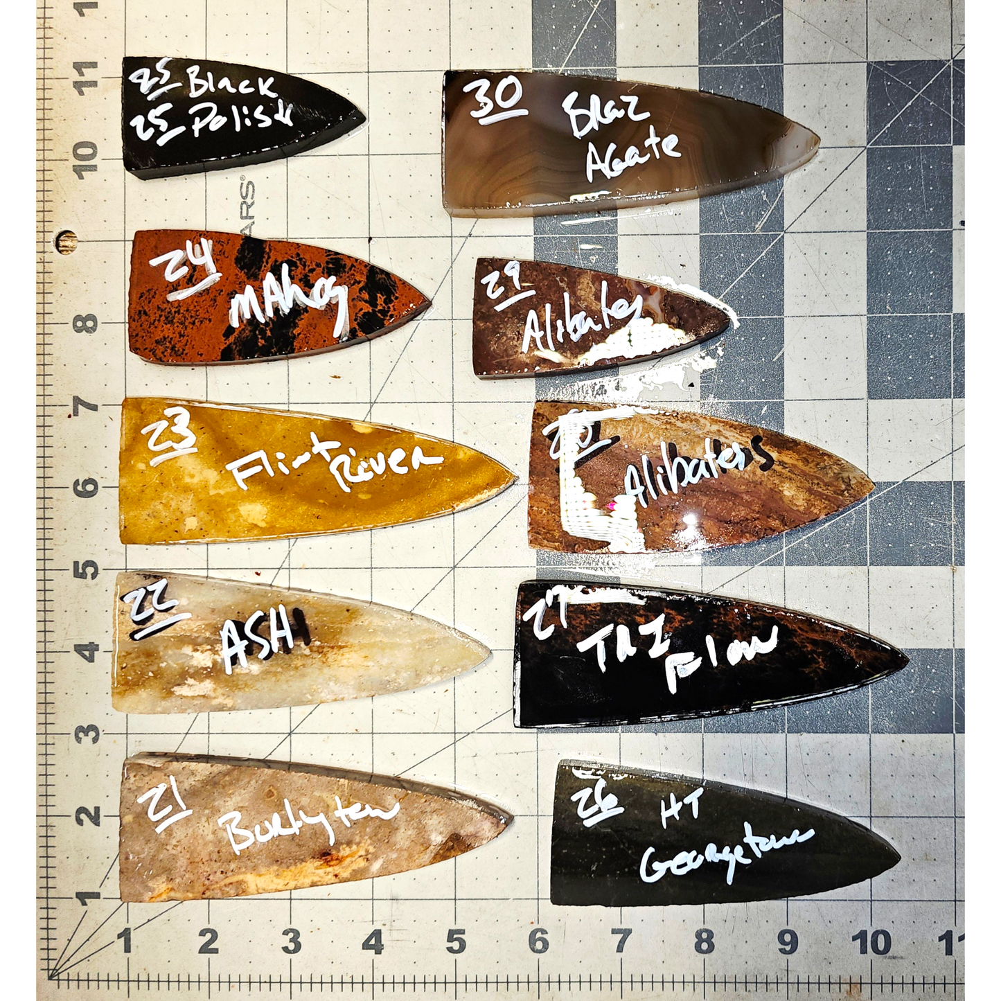 Page 3 Scottsbluff Preforms,Flintknapping Slabs.