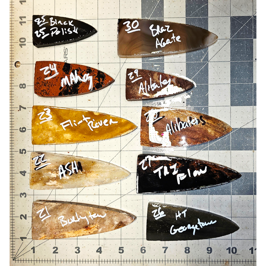 Page 3 Scottsbluff Preforms,Flintknapping Slabs.