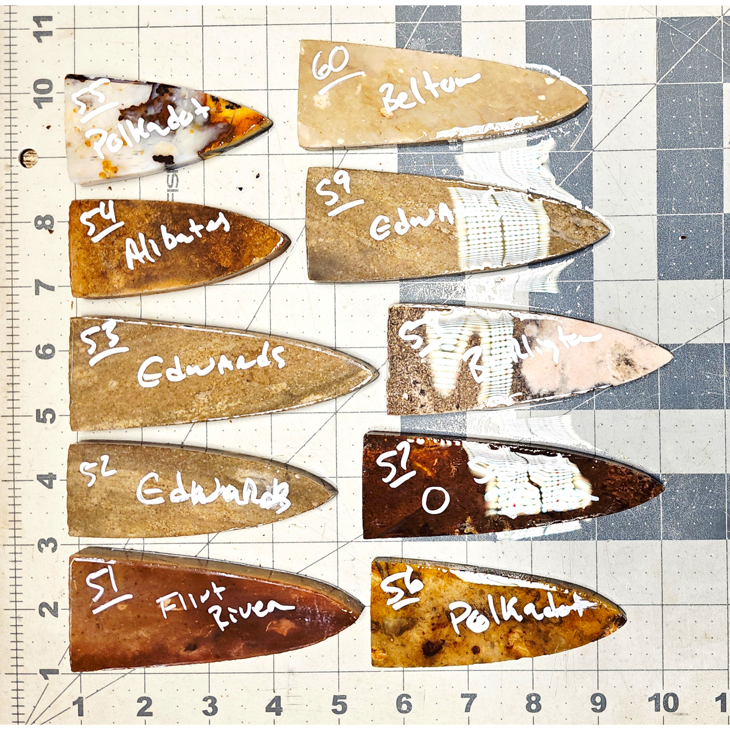 Page 6 Scottsbluff Preforms,Flintknapping Slabs.