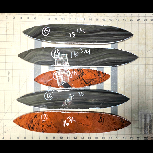 Page 3 Ceremonial Blade Preforms,Dance Blade Preforms Flintknapping Slabs.