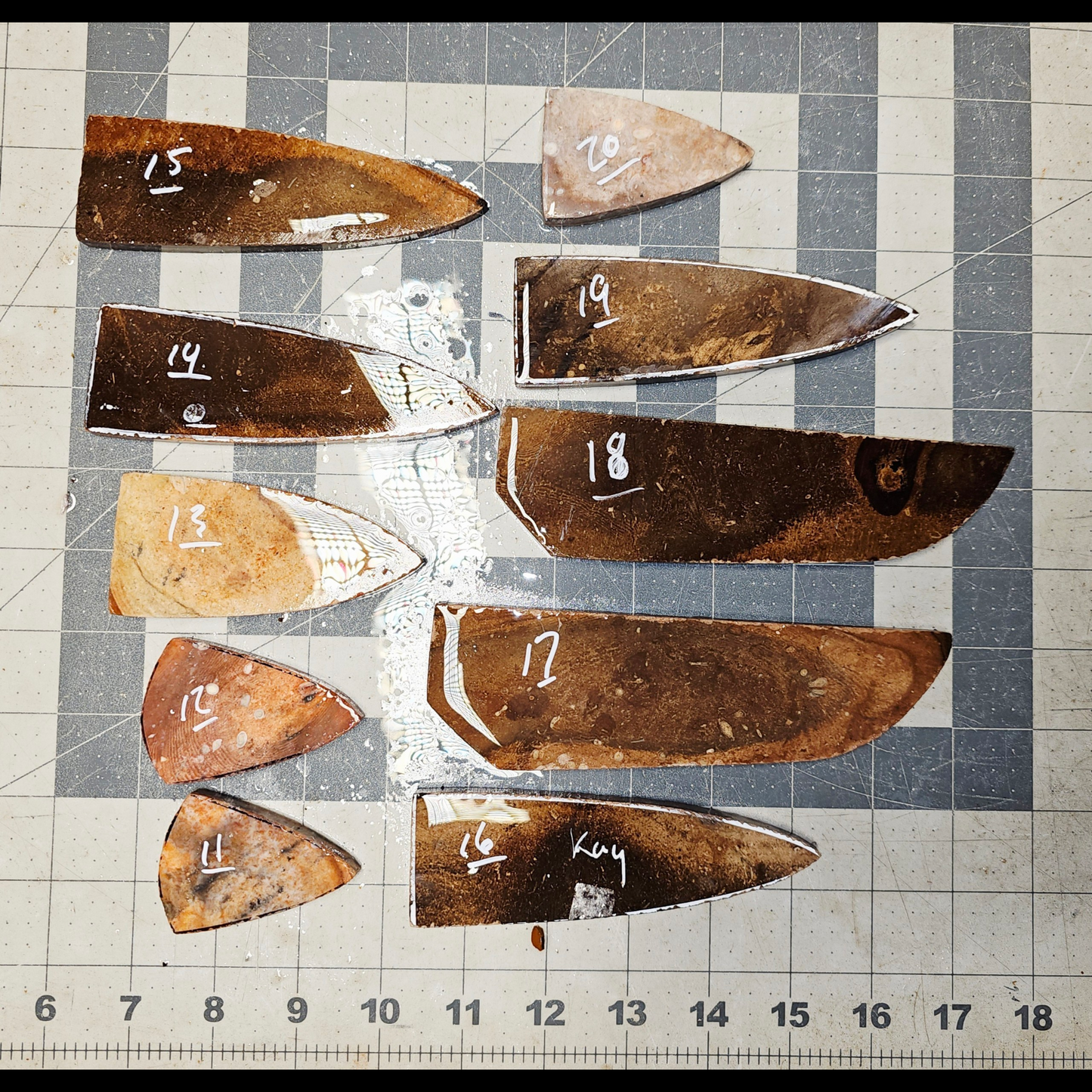 Page 2 Kay County Preforms, Flintknapping Slabs.
