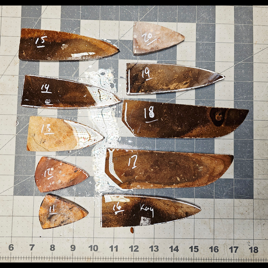 Page 2 Kay County Preforms, Flintknapping Slabs.