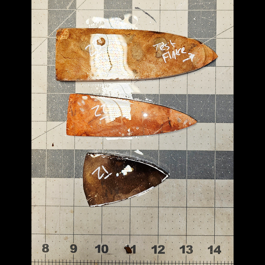 Page 3 Kay County Preforms, Flintknapping Slabs.