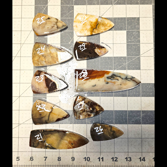 Page 3, Amethyst Sage Preforms,Flintknapping Slabs.