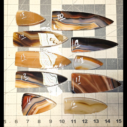 Page 2, Brazilian Agate Preforms,Flintknapping Slabs.