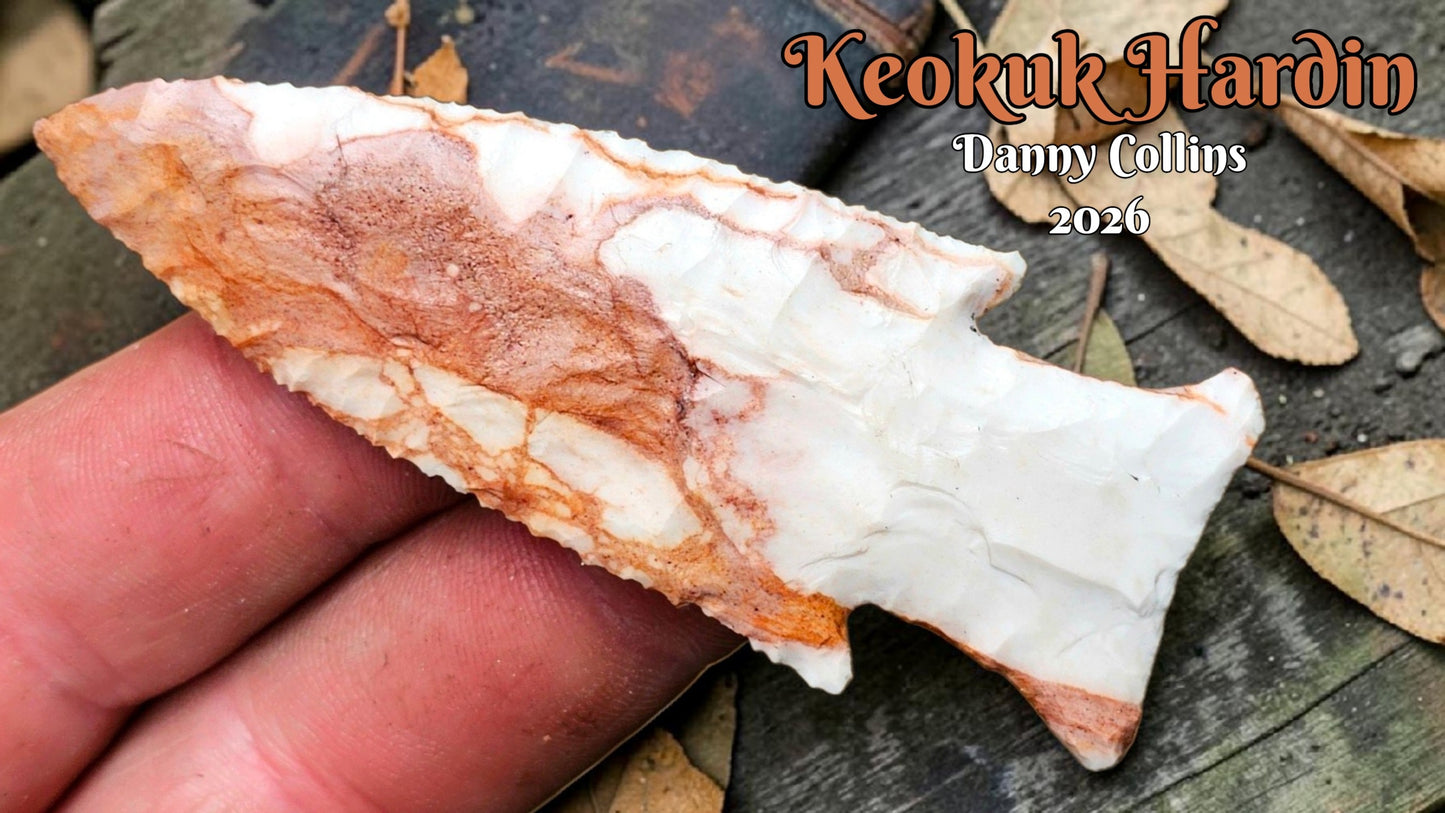 Page 3, Scottsbluff, Hardin, Dagger, Holland Performs,Flintknapping Slabs.