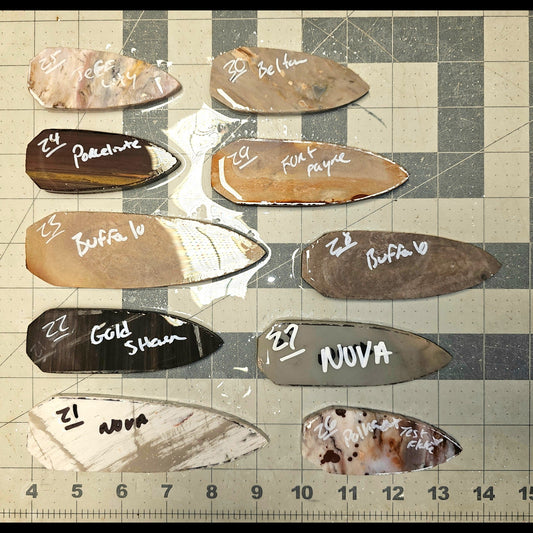 Page 3 Dovetail Preforms,Flintknapping Slabs.