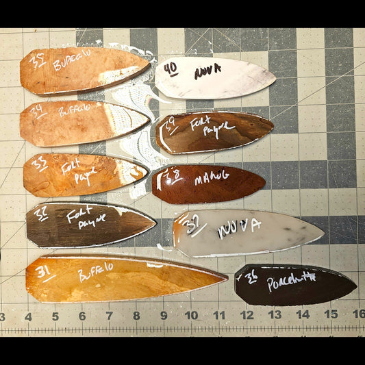 Page 4 Dovetail Preforms,Flintknapping Slabs.