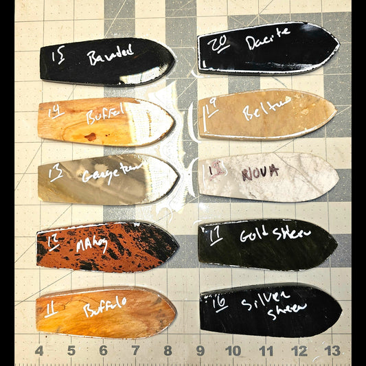 Page 2 Hell Gap, Perform, Flintknapping Slabs.