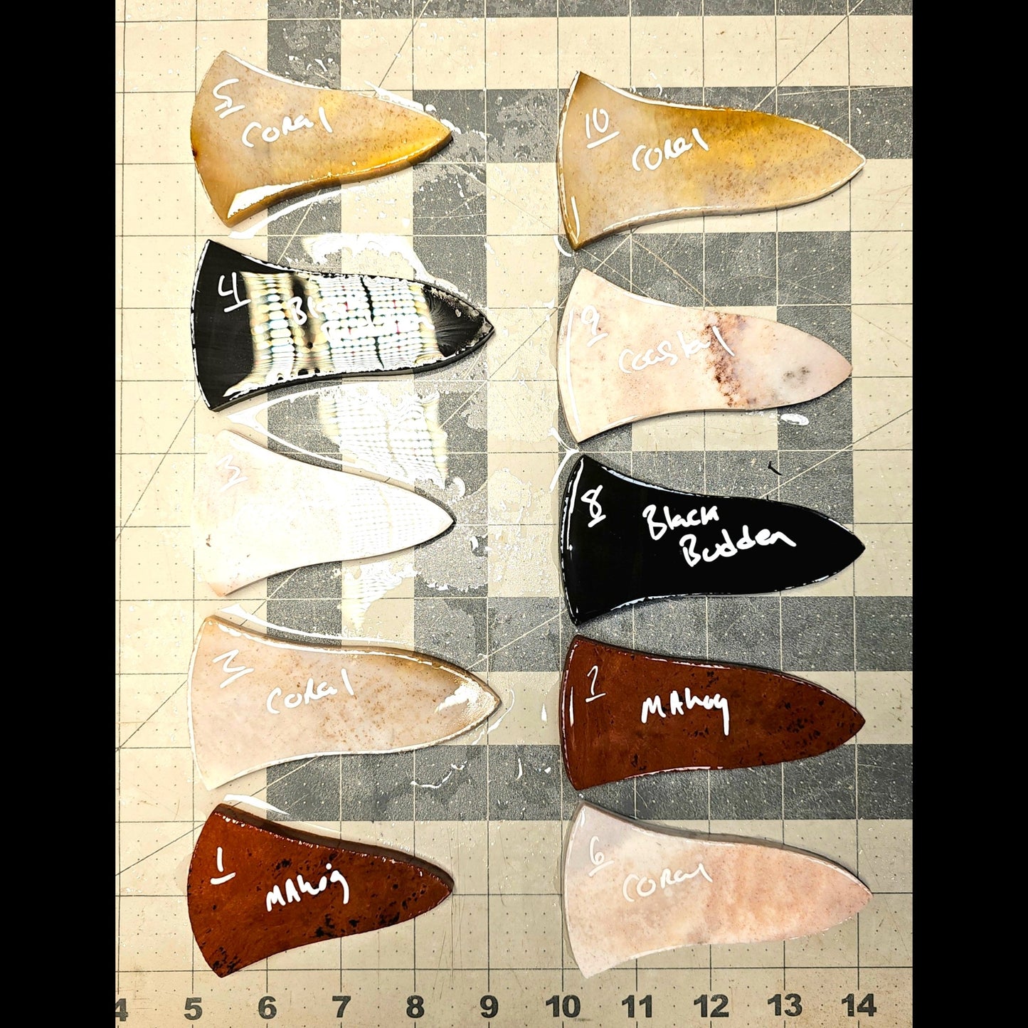 Page 1 , Abby Preforms,Flintknapping Slabs.