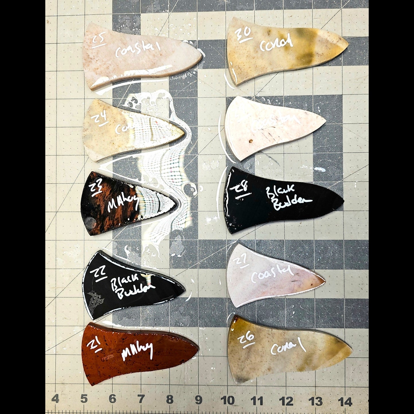 Page 3 , Abby Preforms,Flintknapping Slabs.