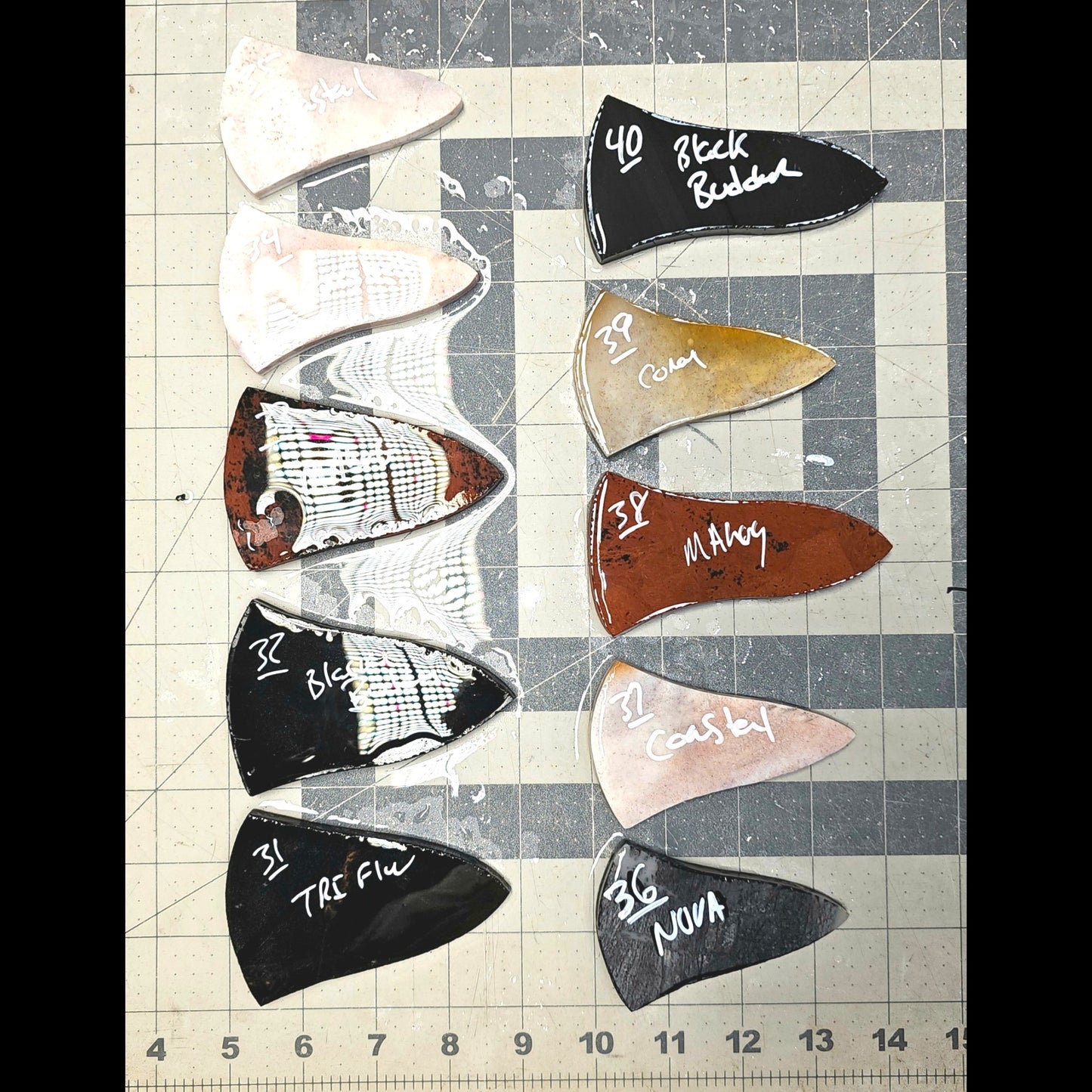 Page 4, Abby Preforms,Flintknapping Slabs.