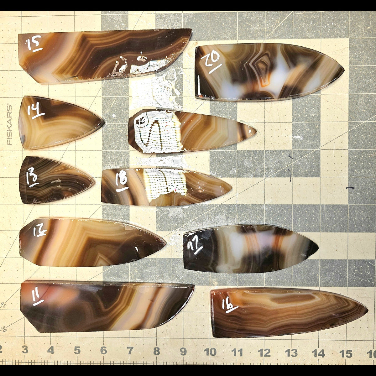 Page 2, Brazilian Agate Preforms,Flintknapping Slabs.