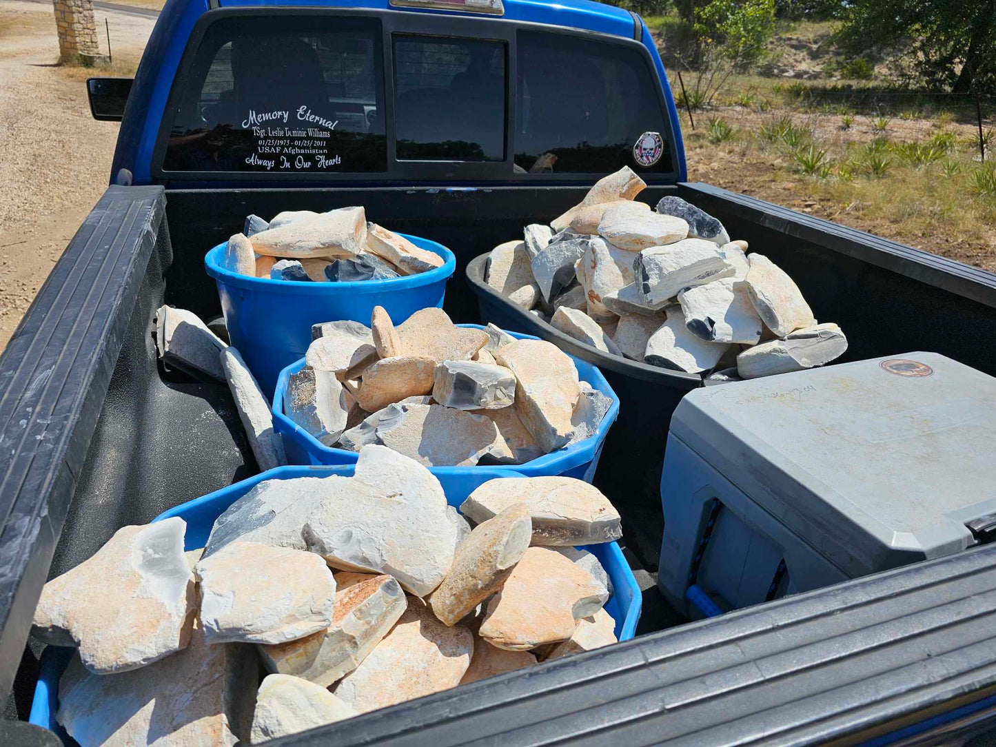 24 Pounds Georgetown Flint, High Grade Flint, Flintknapping, Lapidary