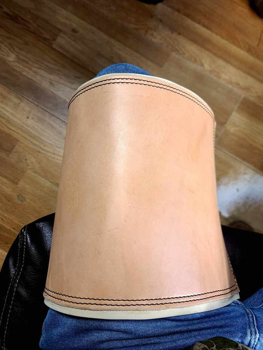 Thick Padded Leather Leg Pad