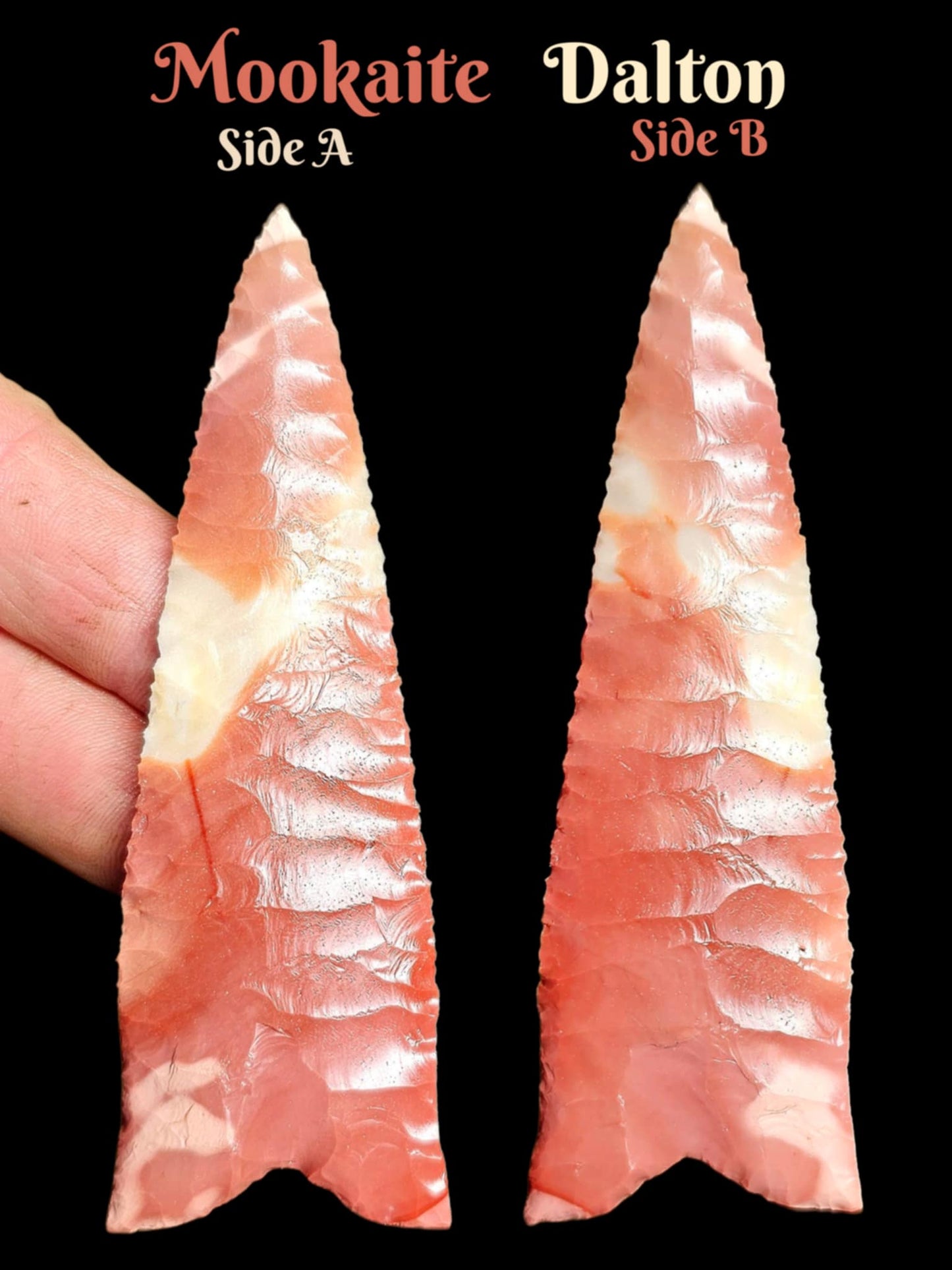 Page 4 Mookite Preforms, Flintknapping Slabs.