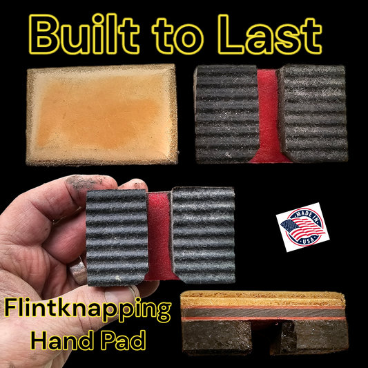 Flintknapping Hand Pad Built to Last.