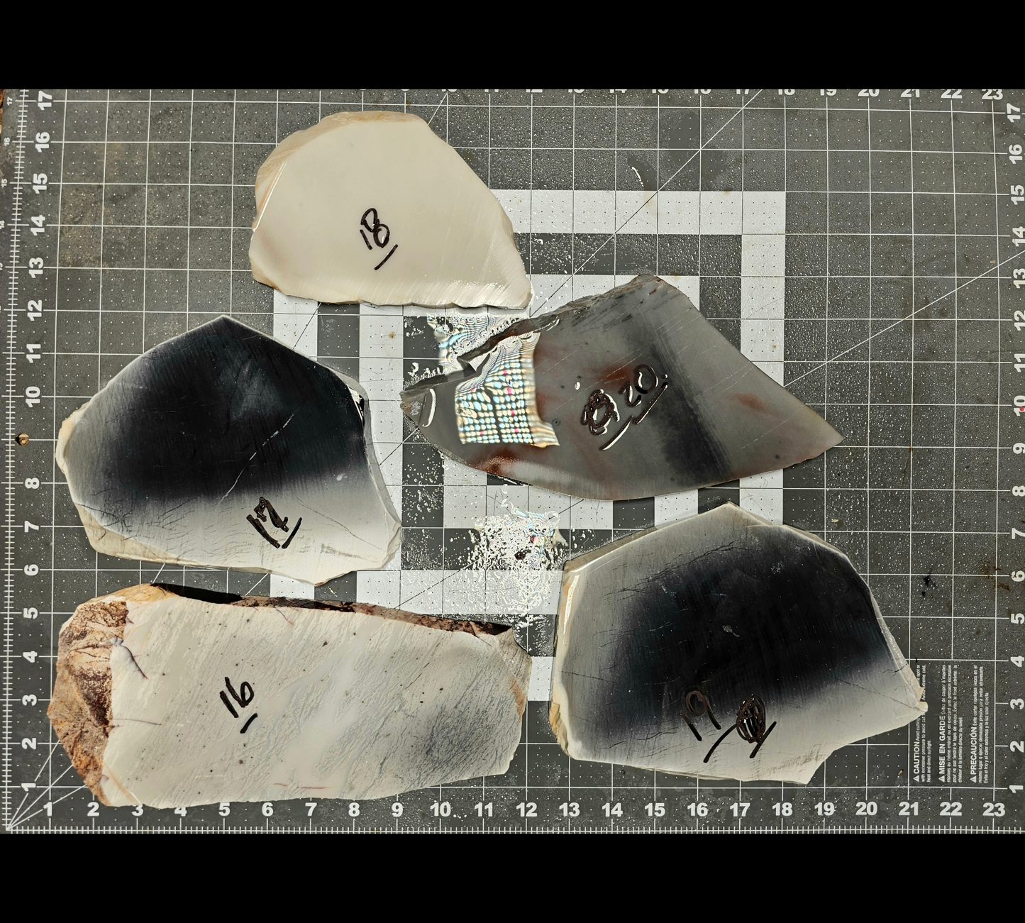 Page 2 Novaculite Percussion Slabs, Heat Treated Flintknapping Slabs