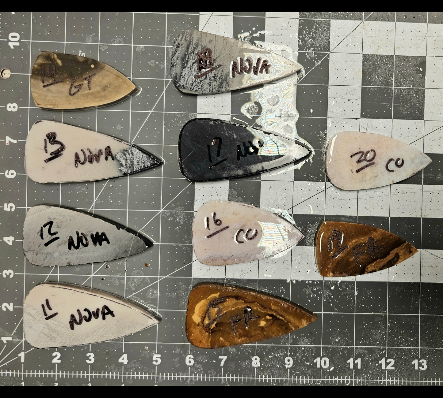 Page 2 Thebes Preforms,Flintknapping Slabs.